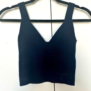 J.Crew Navy Cashmere Top